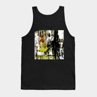 Abstract Calligraphy Tank Top